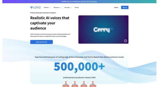 LOVO AI Voice Generator