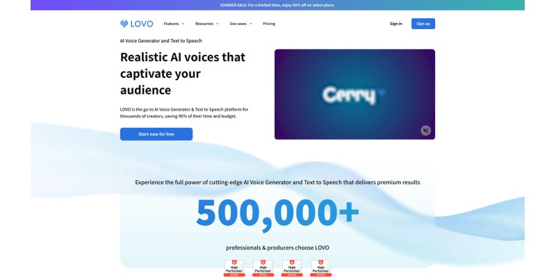 LOVO AI Voice Generator