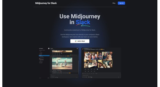 Midjourney for Slack