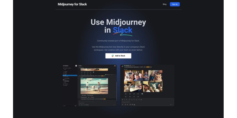 Midjourney for Slack