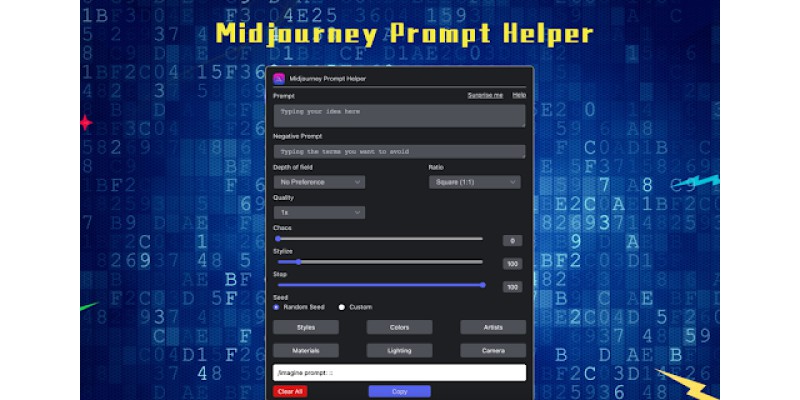 Midjourney Prompt Helper