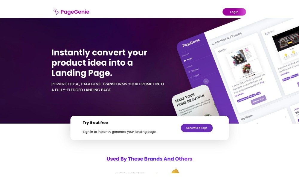 PageGenie