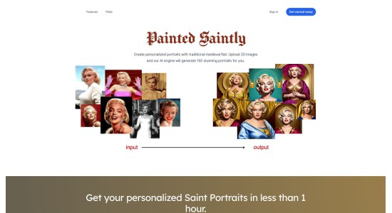 Painted Saintly