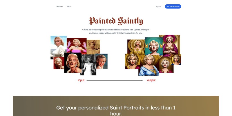 Painted Saintly