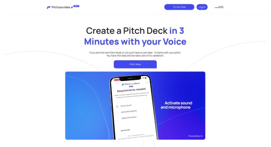 Pitchyouridea.ai