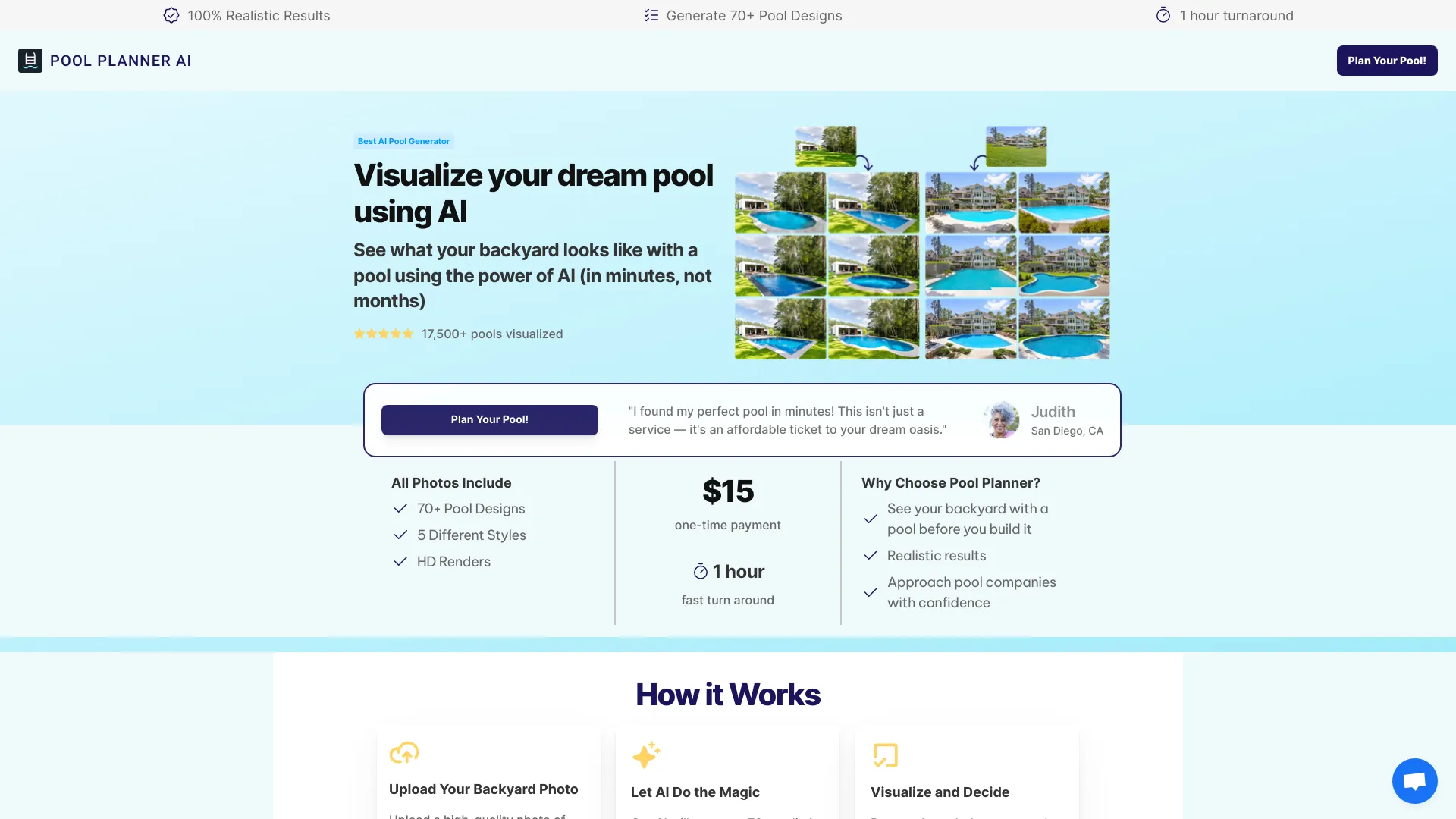 Pool Planner AI