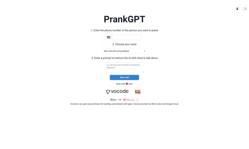 PrankGPT