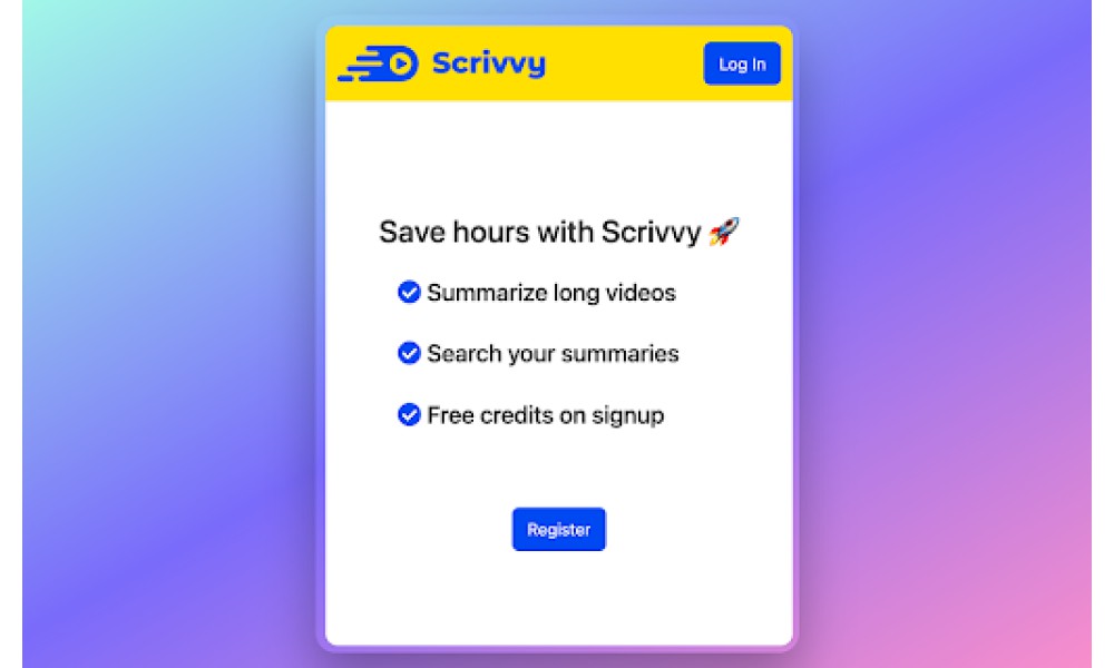 Scrivvy