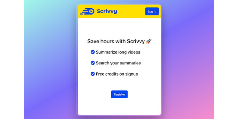 Scrivvy