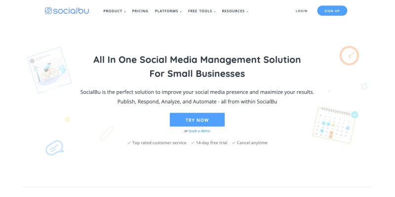 SocialBu - Social Media Management and Automation