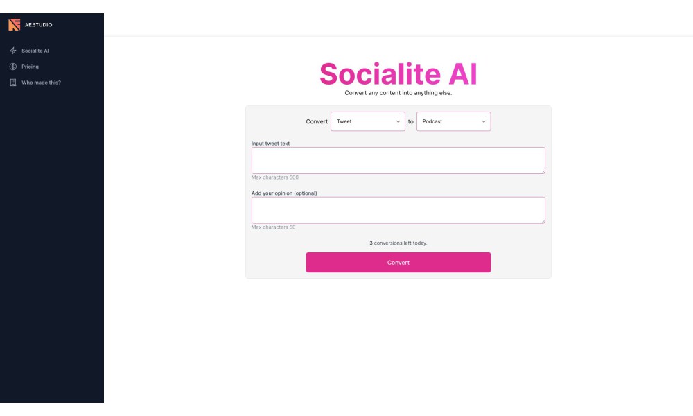 Socialite AI