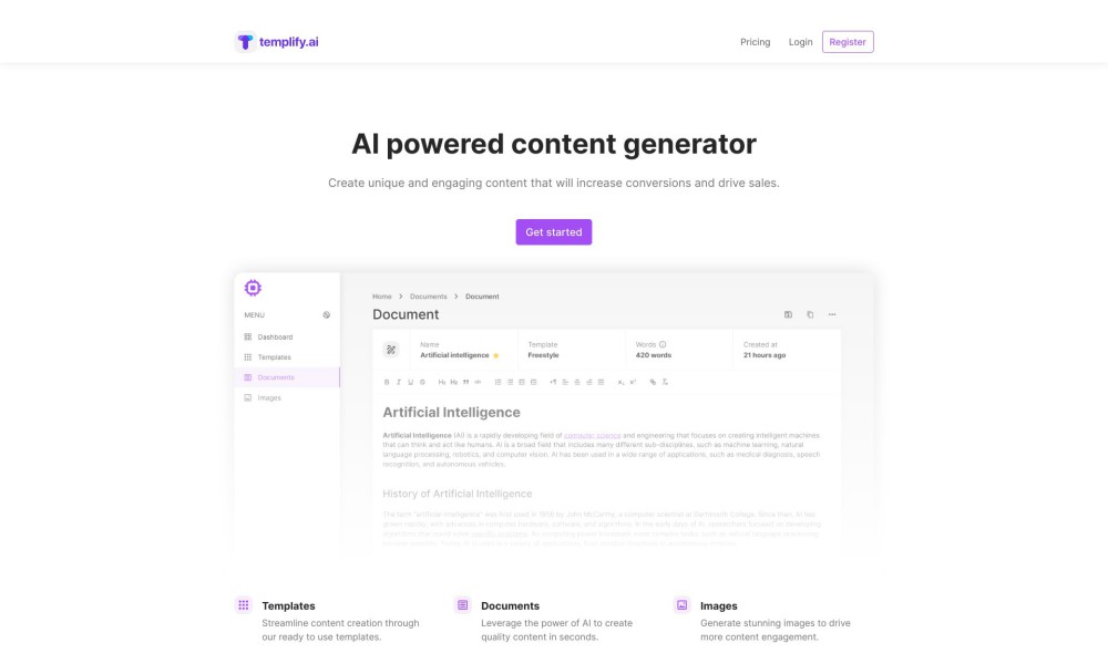 Templify.ai