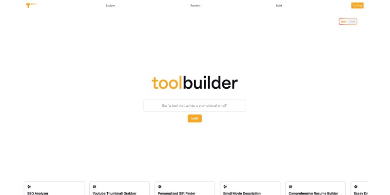 Toolbuilder