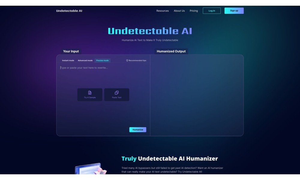 Undetectable AI