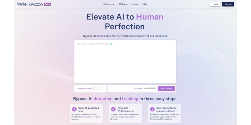 WriteHuman: Undetectable AI and AI Humanizer