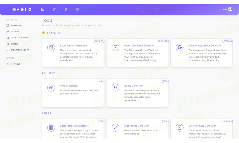 AI Excel Tools & Google Sheets - AI Excel Formula Generator - Bot - Image 3