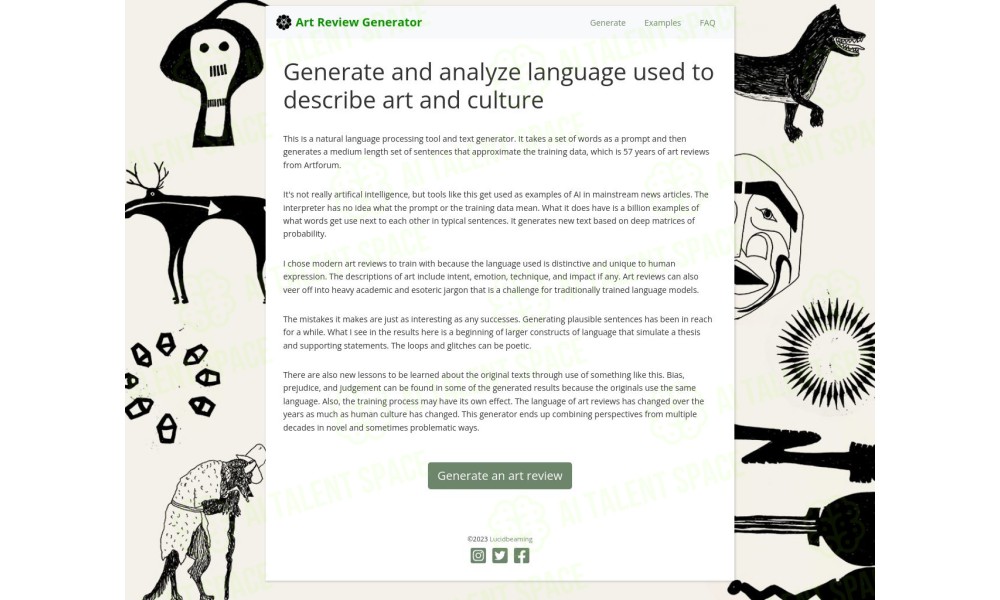 Art Review Generator - Image 1