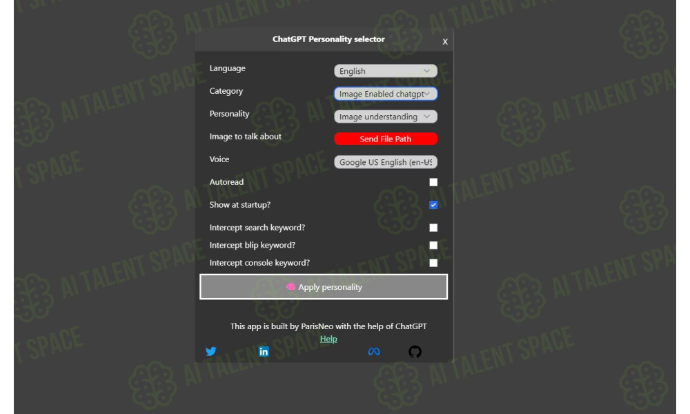 ChatGPT Personality Selector - Image 1