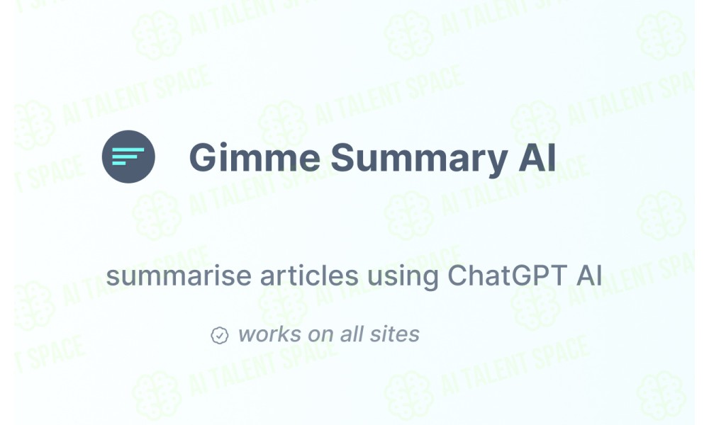 Gimme Summary AI - Image 1