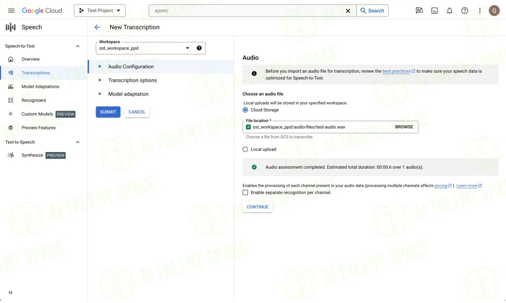 Google Cloud Speech to Text - Image 3