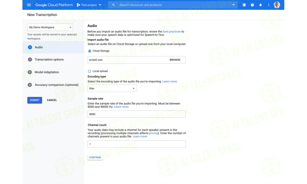 Google Cloud Speech to Text - Image 5