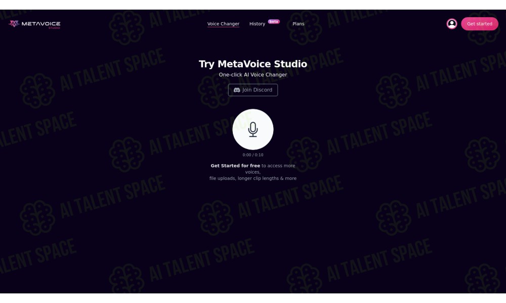 MetaVoice Studio - Image 1