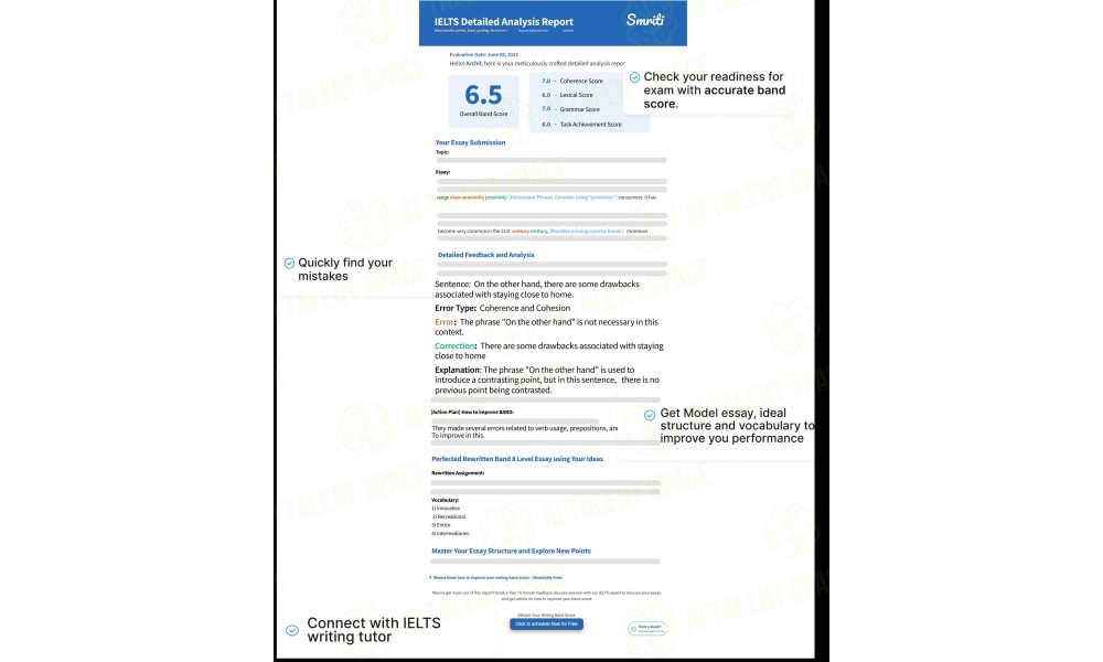 Smriti - IELTS Writing Checker AI Powered - Image 2