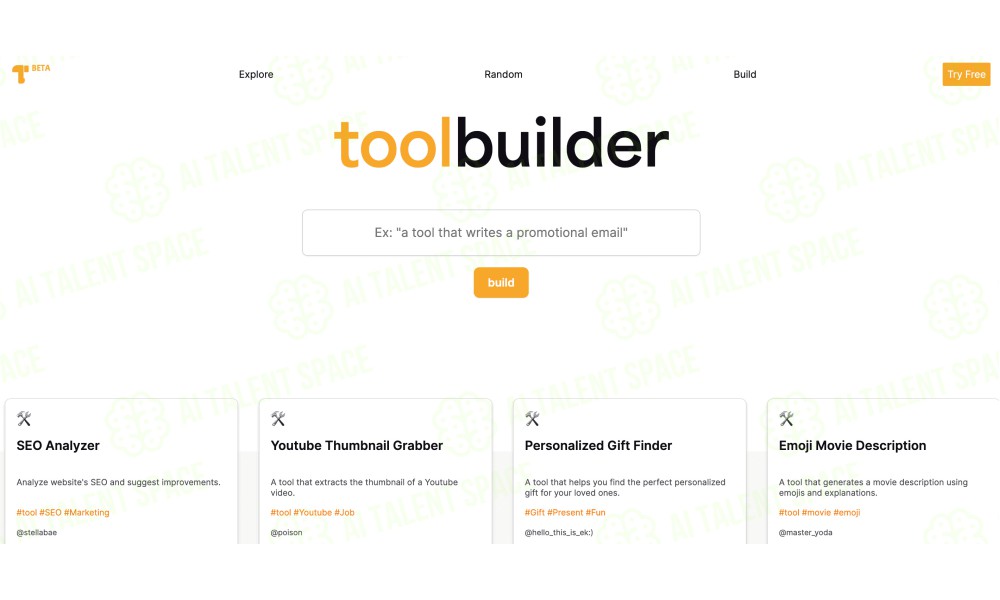 Toolbuilder - Image 1