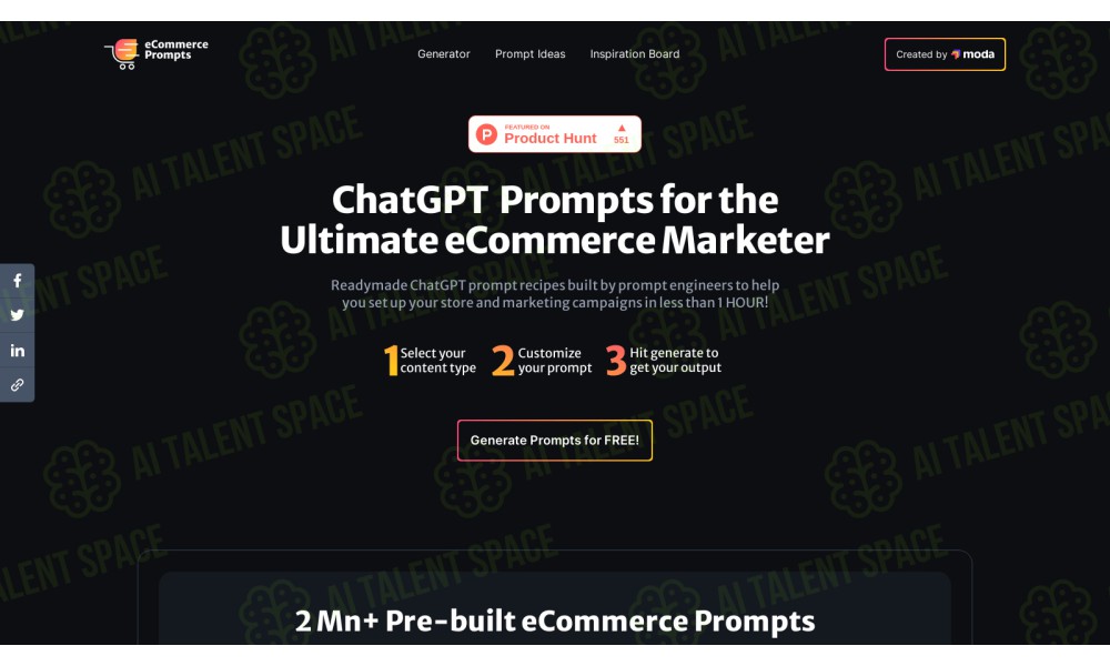 eCommerce ChatGPT Prompts - Image 1